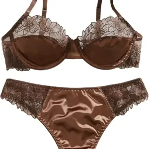 Two-Piece Silk Blend Lingerie Set
